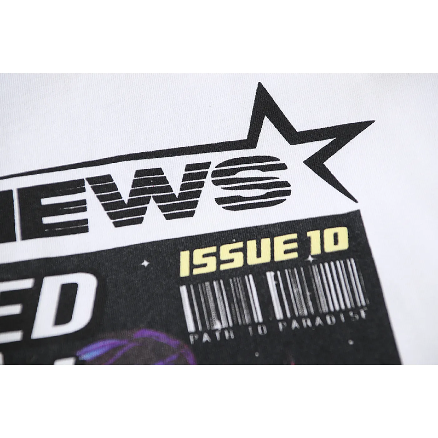 Hellstar Breaking News T-Shirt White