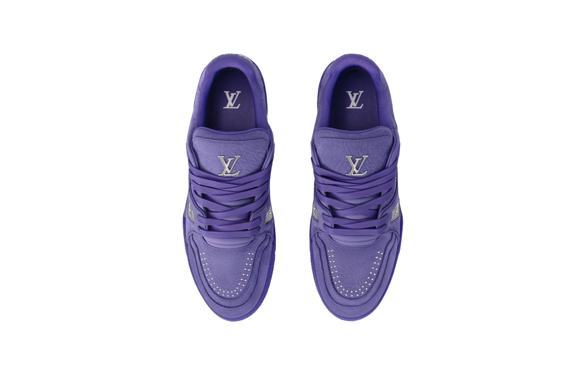 Louis Vuitton Trainer Purple Rivet 1ADHAI