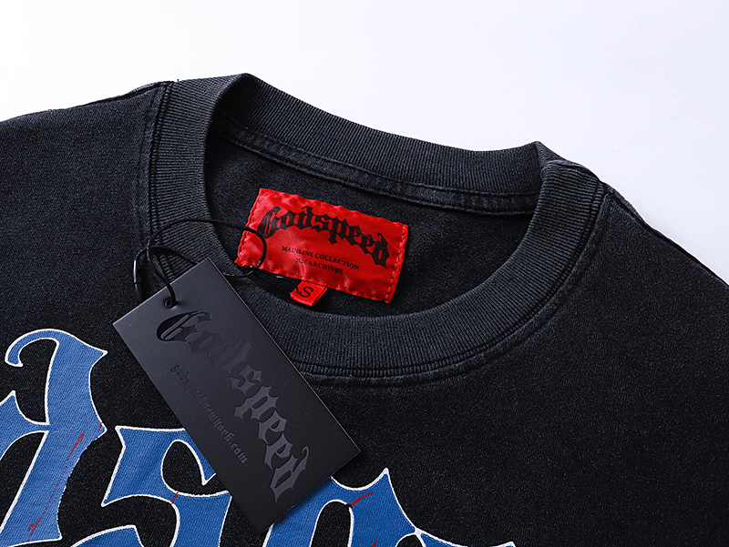 Godspeed Dream Team Tee Grey Wash