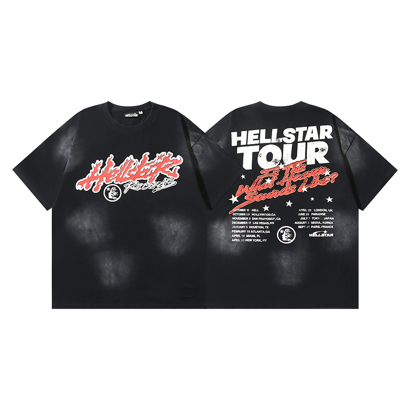 Hellstar Tour Path To Paradise T-Shirt Black Red