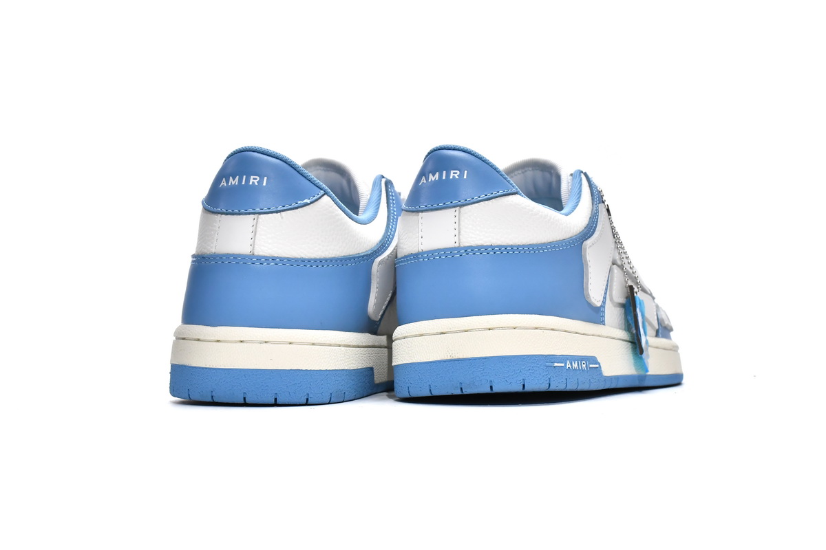 Amiri Skel Top low Top Sneakers White Blue