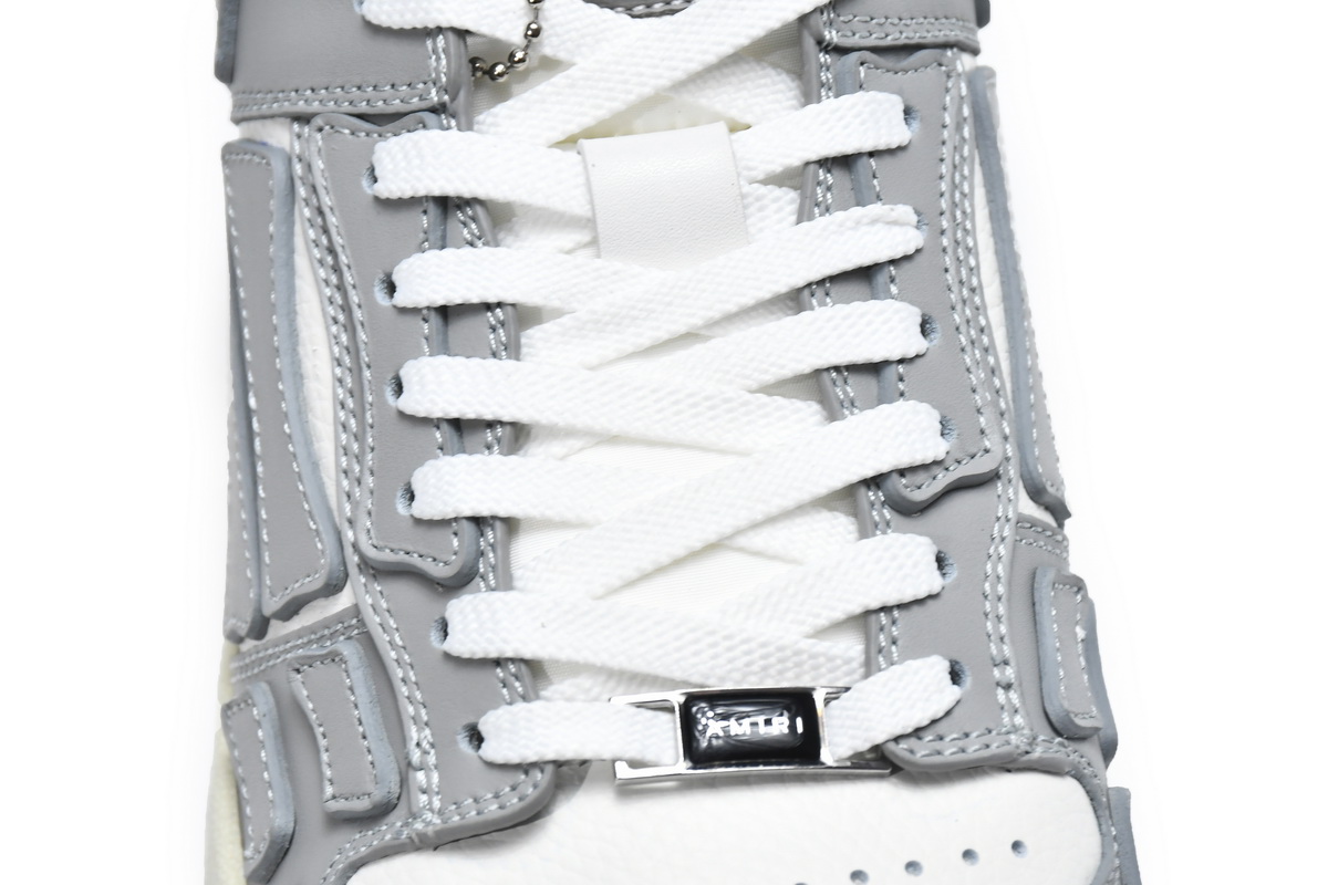 Amiri Skel Top Low White Grey