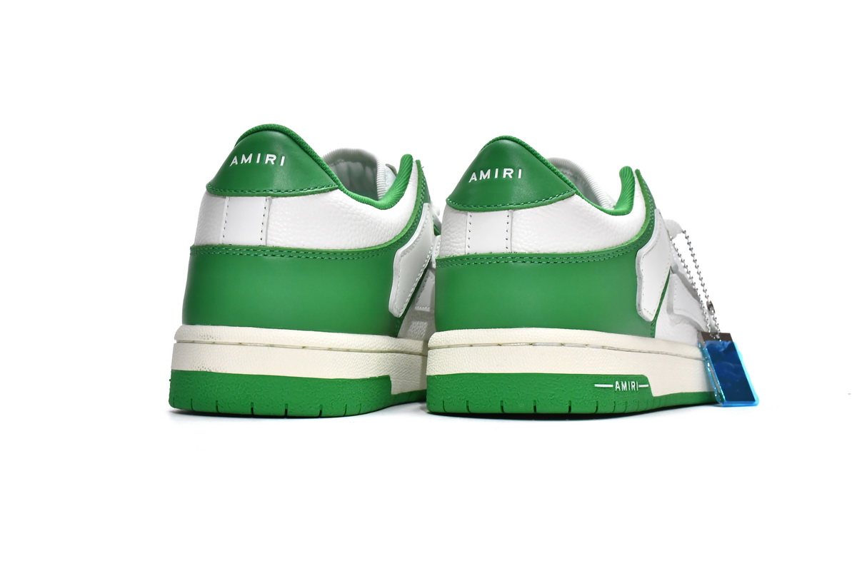 Amiri Skel Top low Top Sneakers White Green