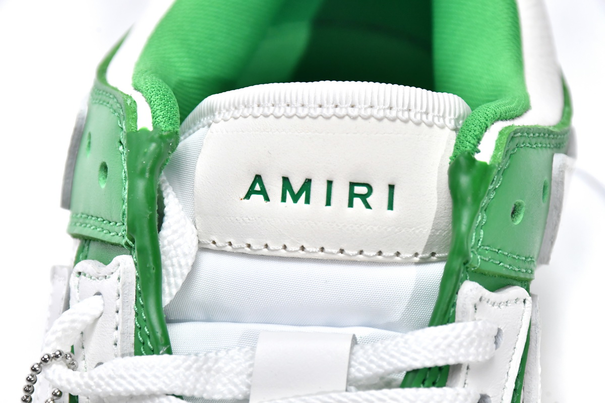 Amiri Skel Top low Top Sneakers White Green