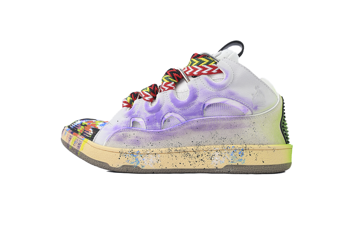 Gallery Dept. x Lanvin Curb Paint Drip Optical White