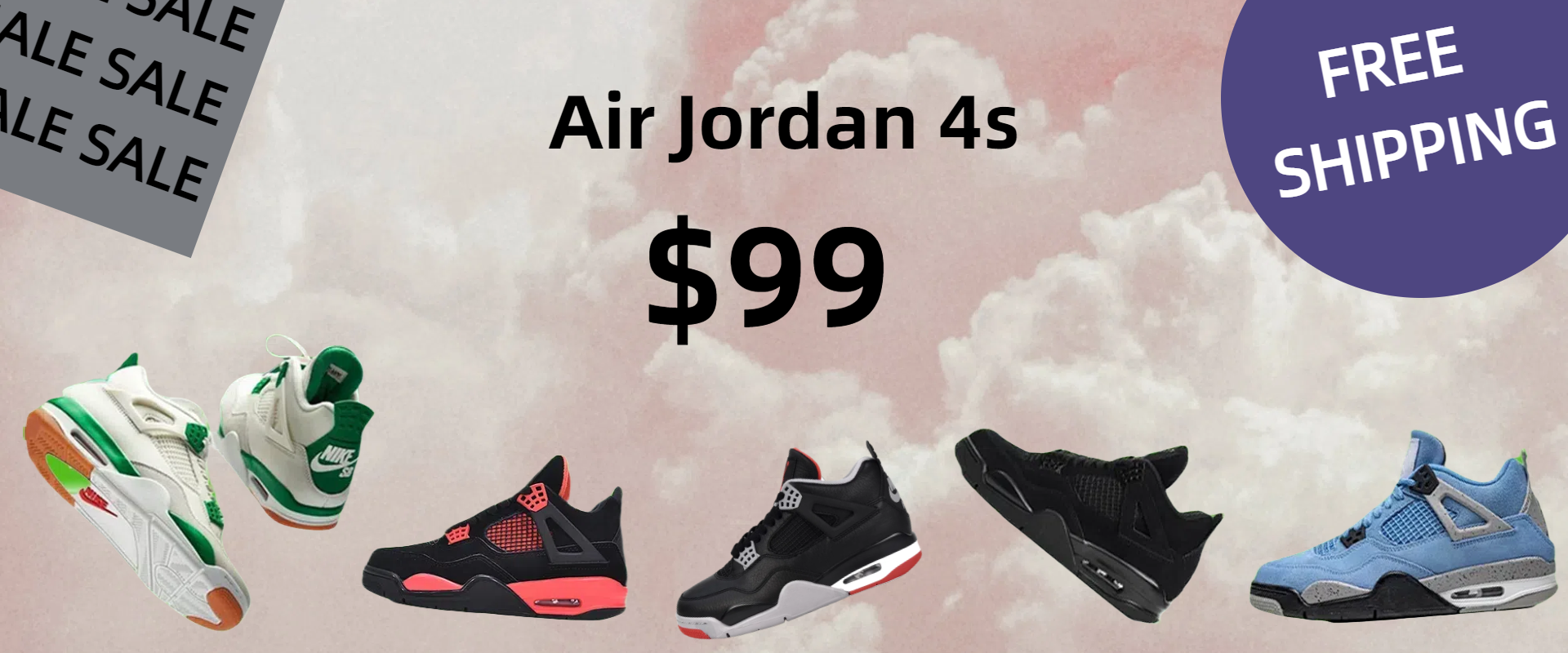 $88 Jordan 4s