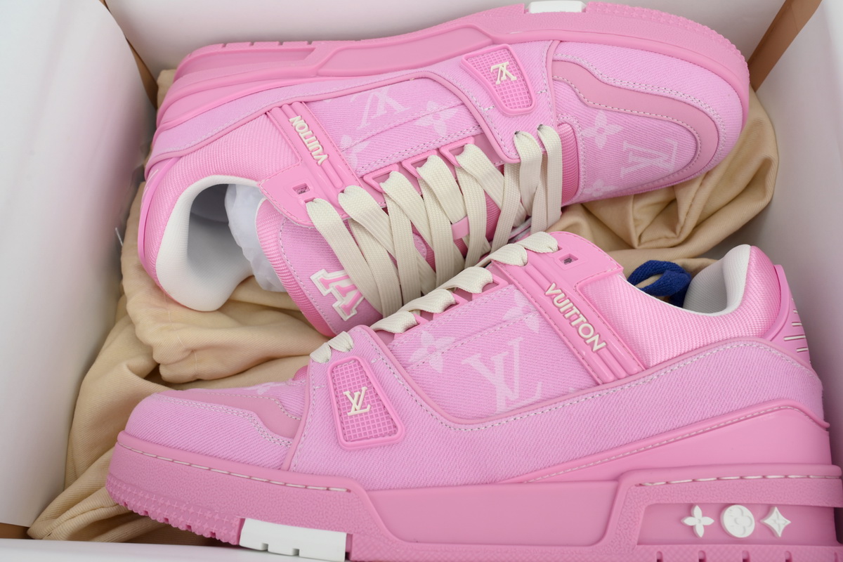 Louis Vuitton Sneaker Pink Cowboy