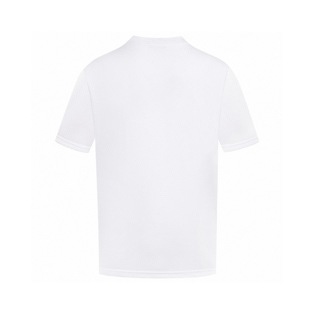 Lulu Letter Logo Laminated Three-dimensional T-shirt