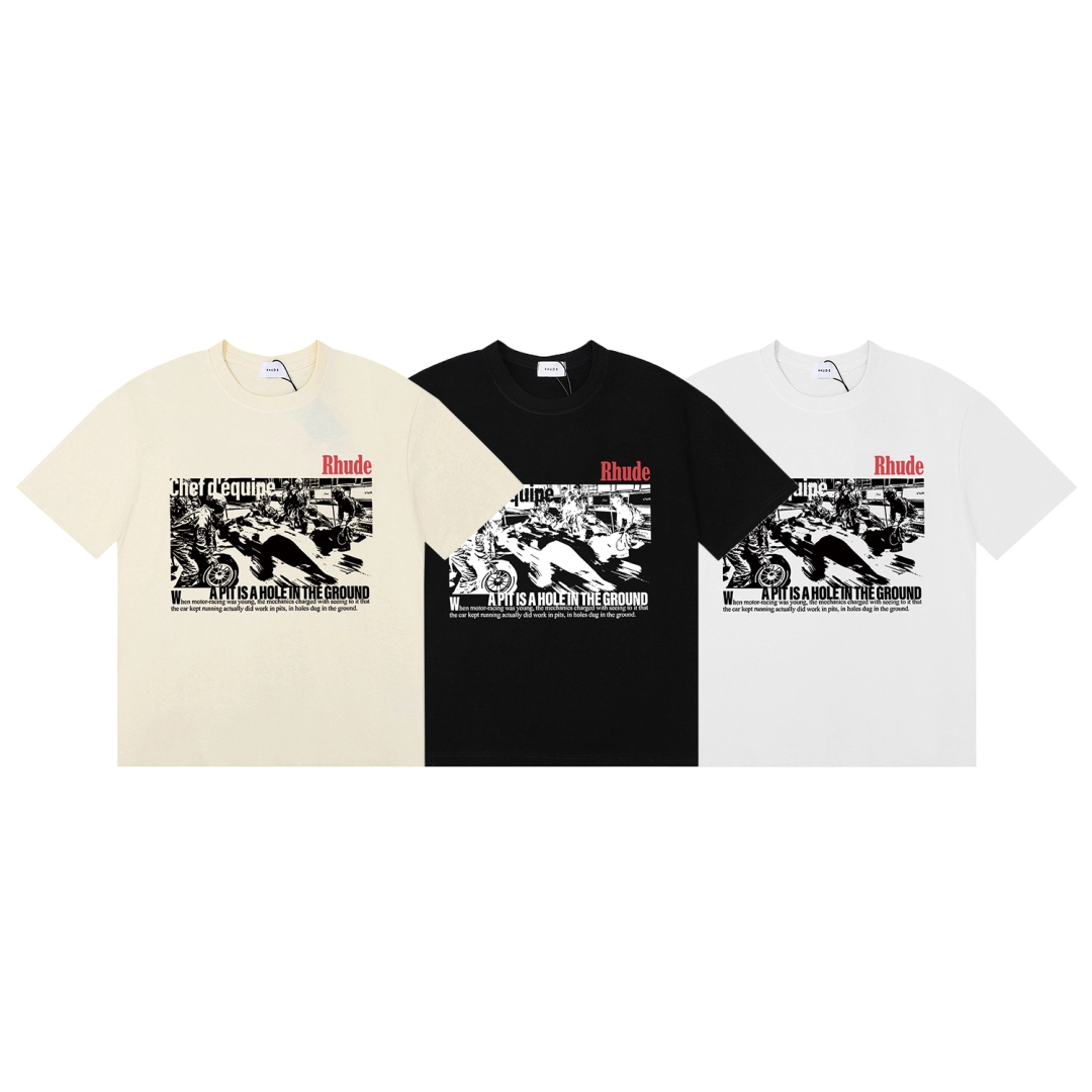 Rhude Champions Du Monde T-shirt