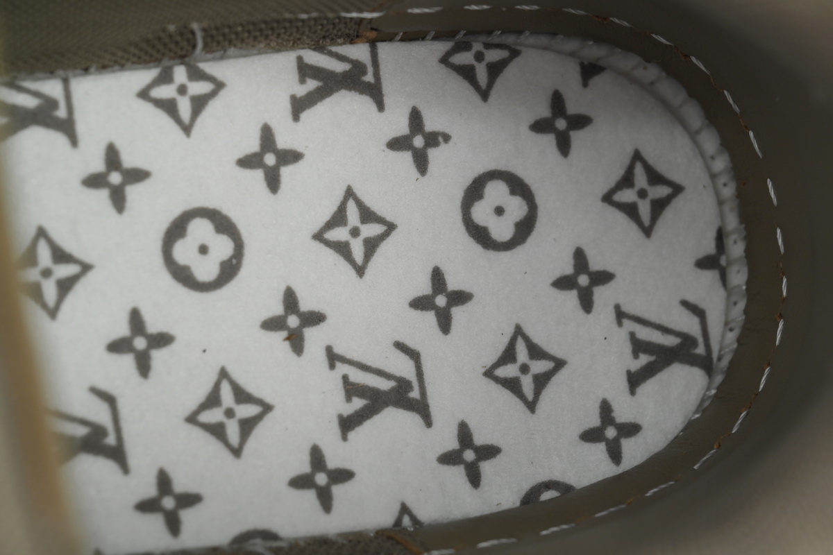 Louis Vuitton Trainer Brown Small Embossing