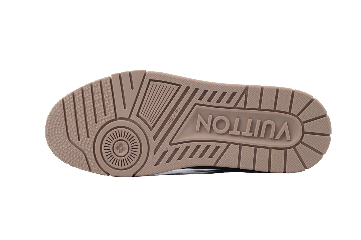 Louis Vuitton Trainer Brown Small Embossing