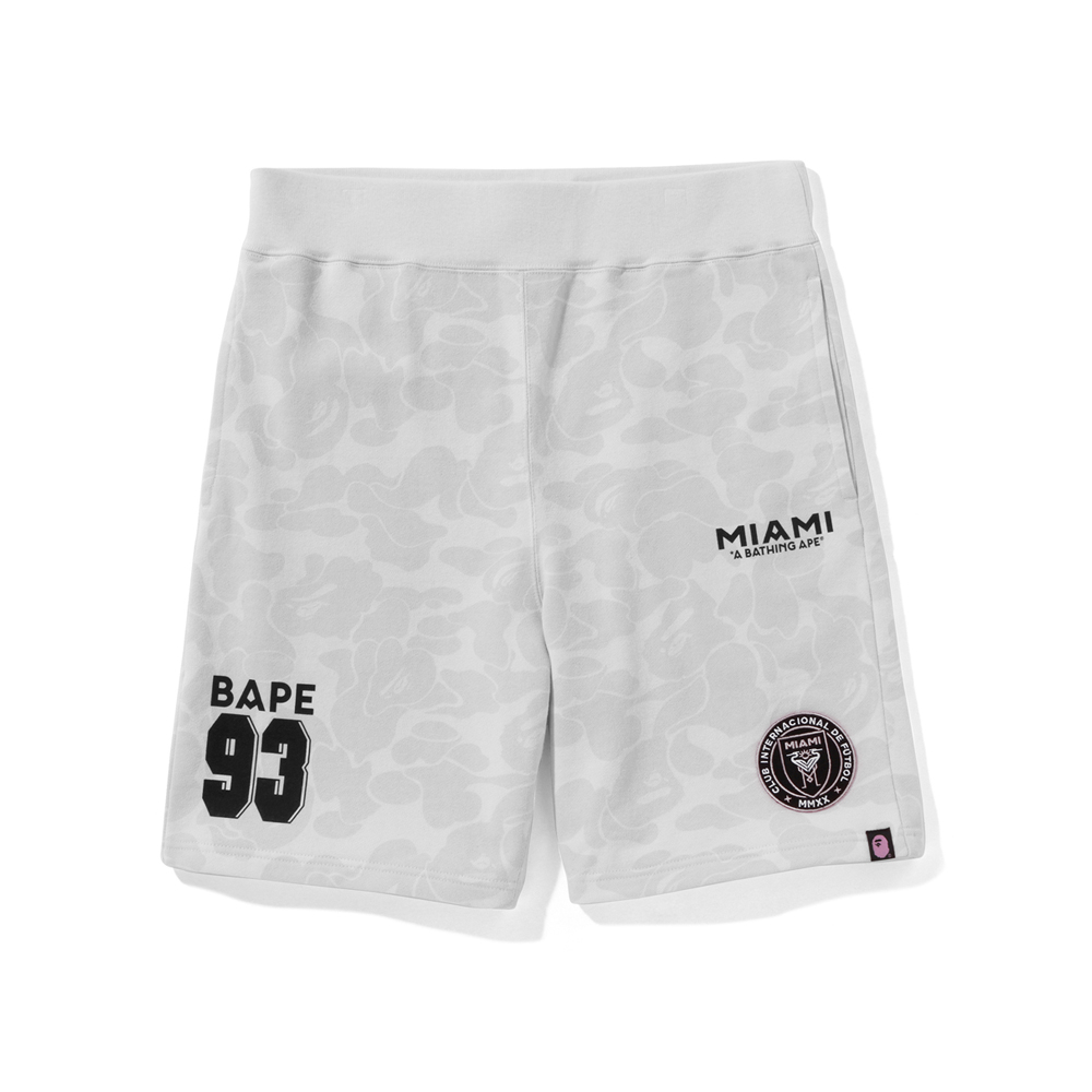 BAPE x Inter Miami CF Camo Shorts