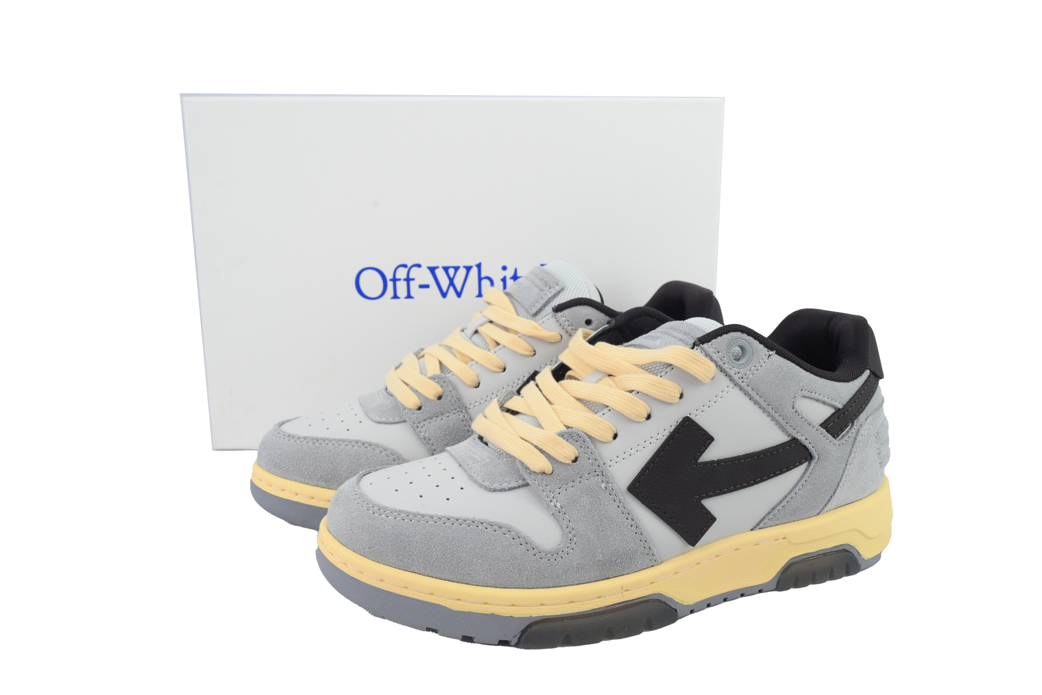 Off-White Out of Office Low Light Grey Anthracite OMIA189S 24LEA011 0511