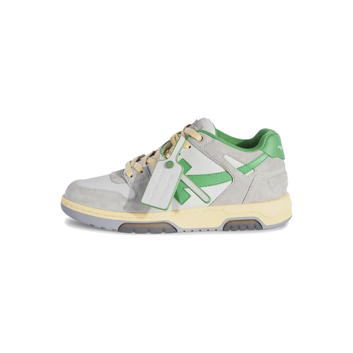 Off-White Out of Office Low Light Grayish Green OMIA189S 24LEA011 0555