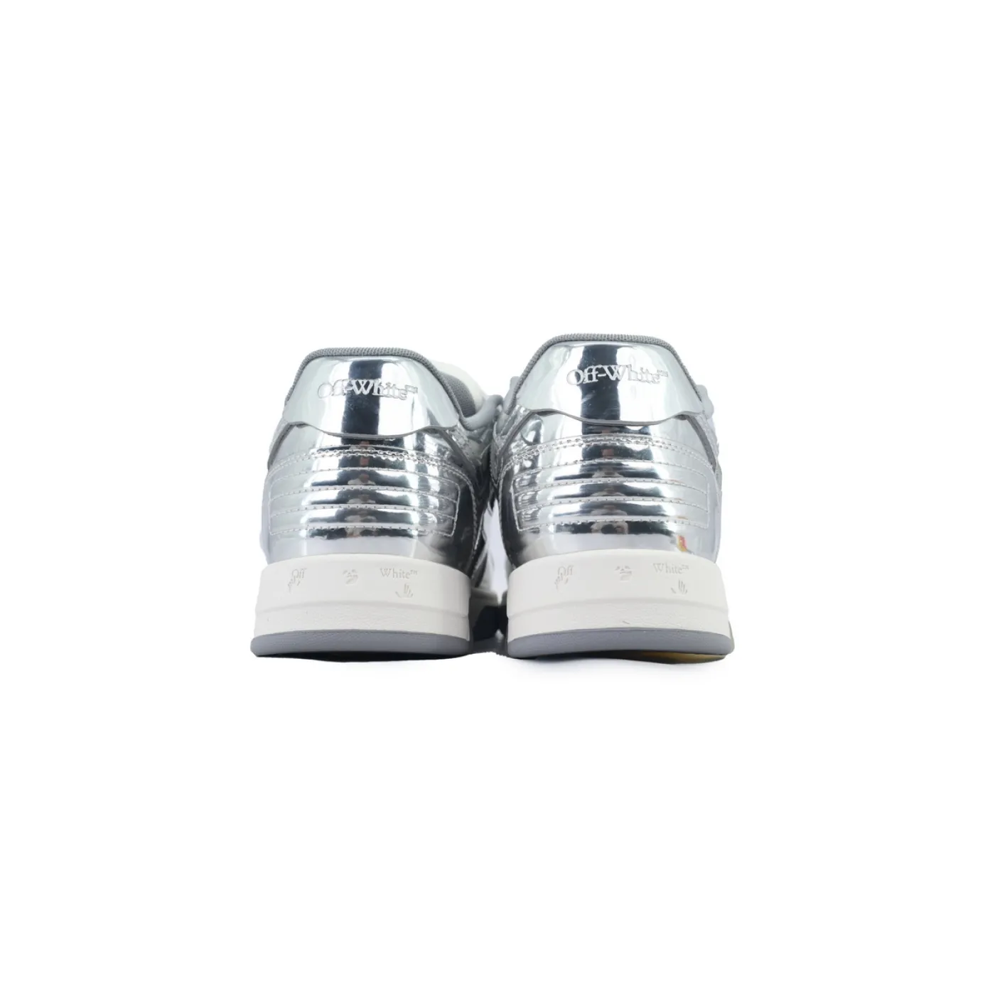 Off-white Out Of Office Low Tops White Silver OMIA189F 24LEA00E 0172