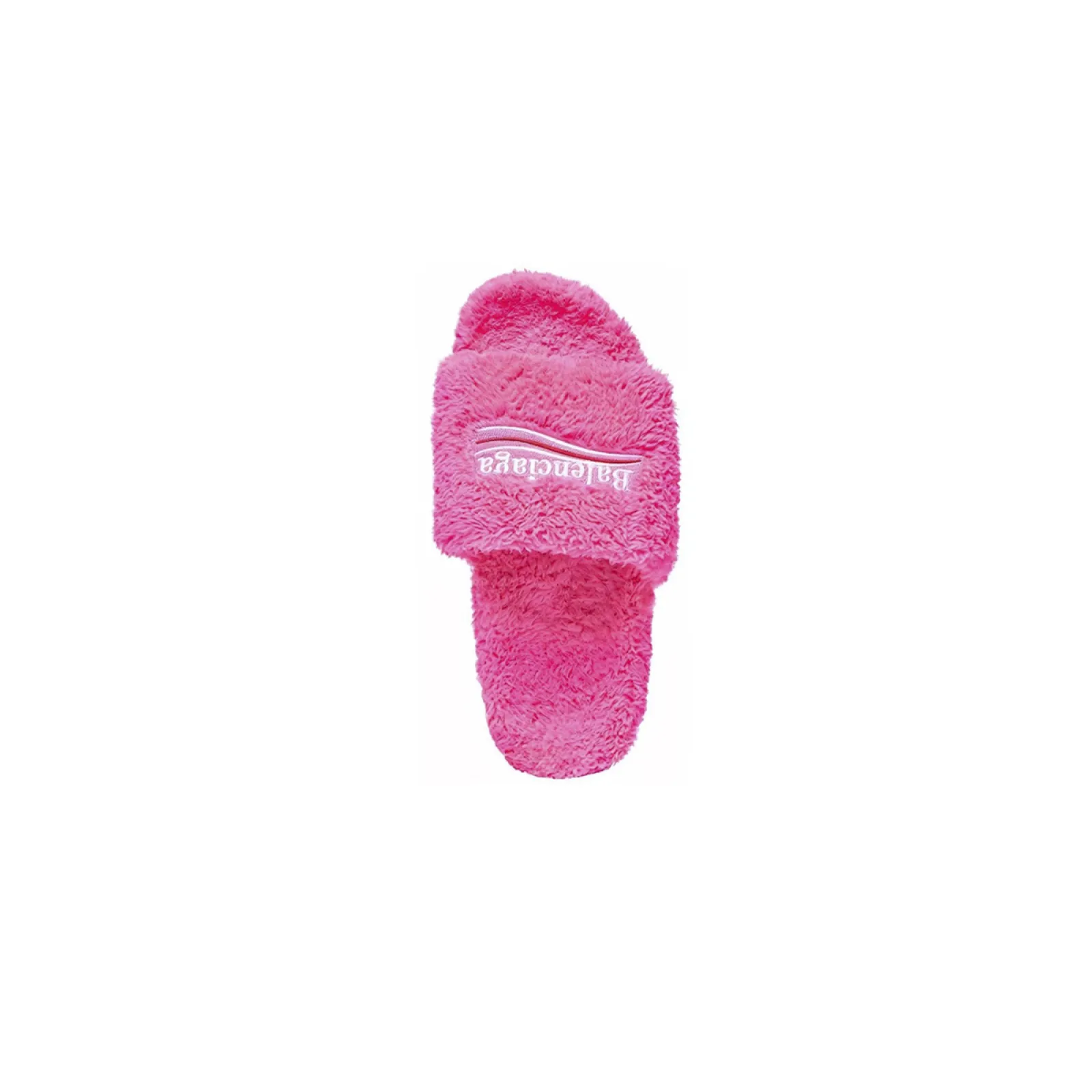 Balenciaga Furry Slide Pink