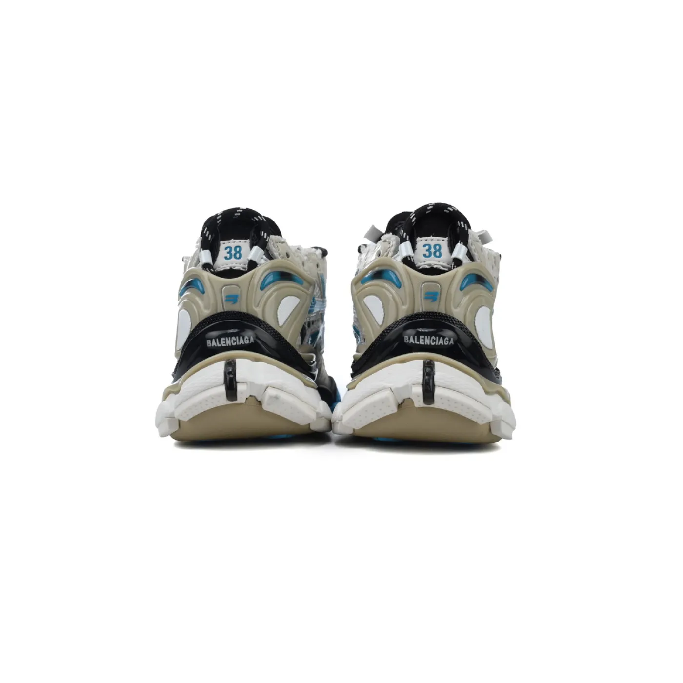 Balenciaga Runner Beige Grey Blue 677403 W0RB6 2028