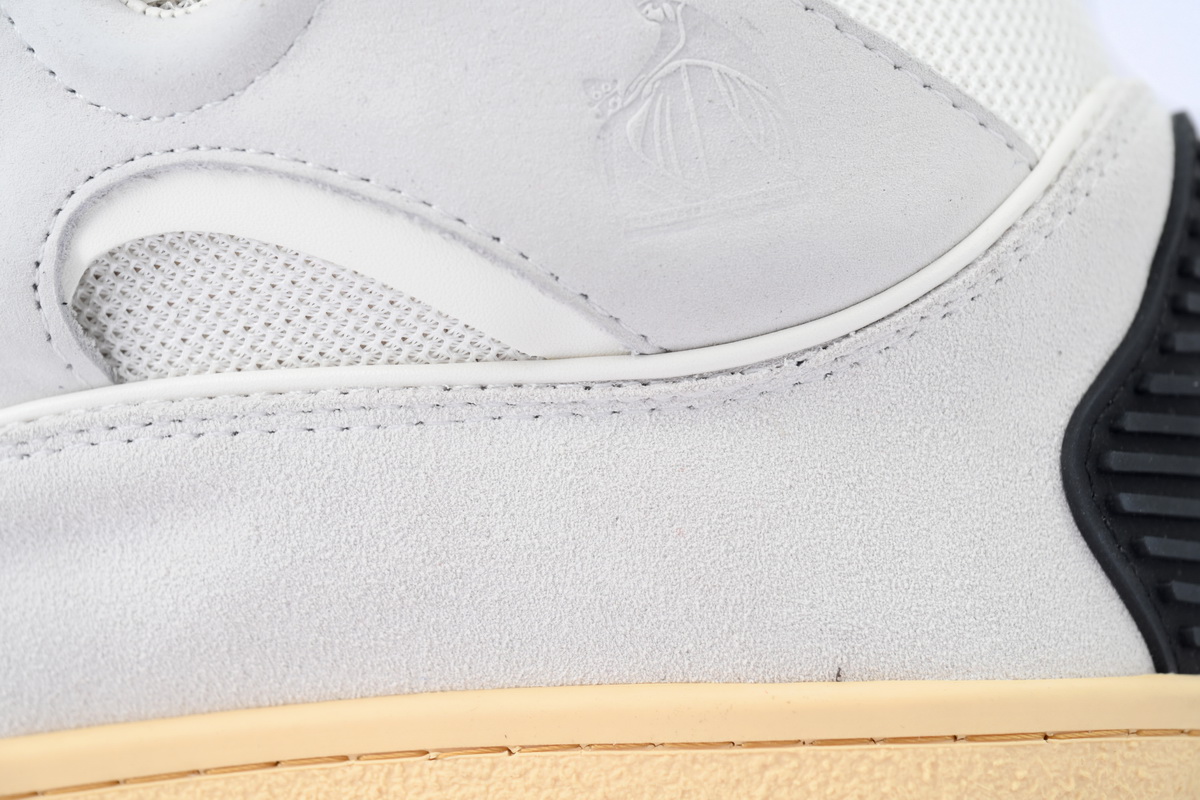 Lanvin Leather Curb White