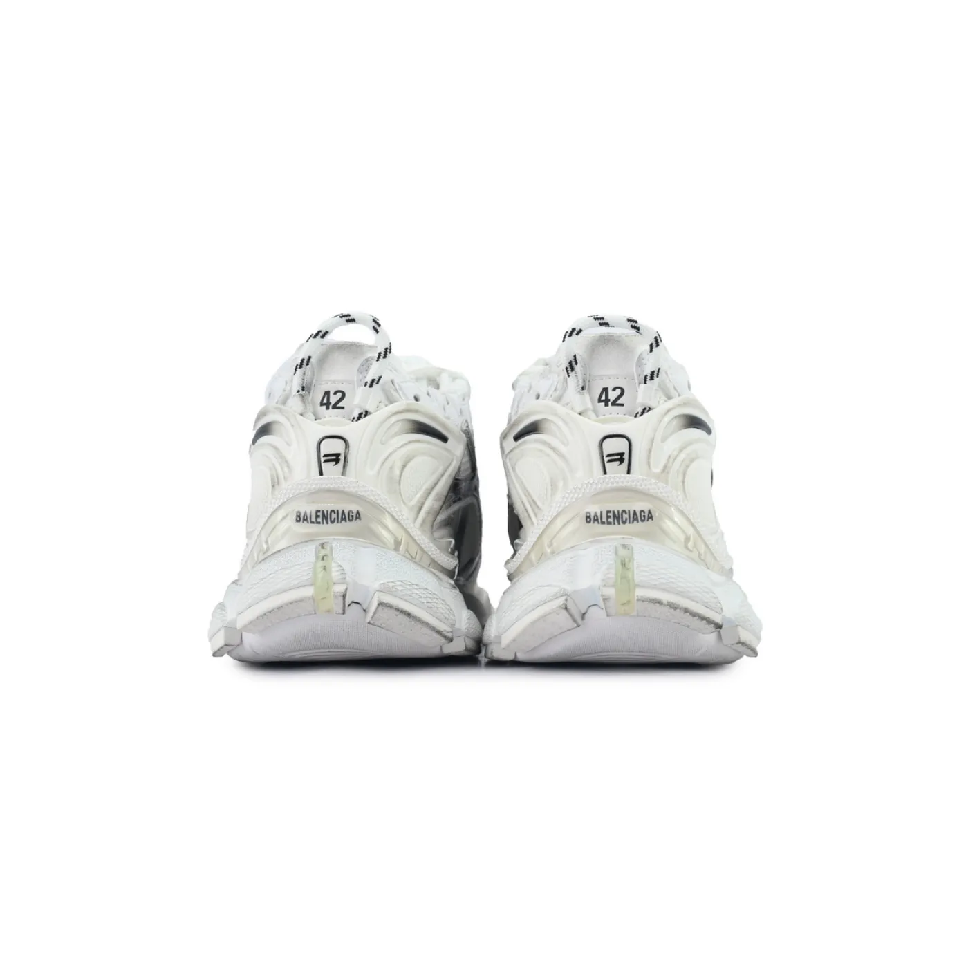Balenciaga Runner Sneaker Gradient White Black 772774 WRUNG 9010