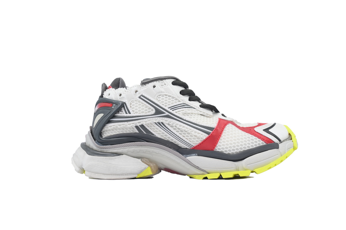 Balenciaga Runner Sneaker White Gray Black 772767 W3RNY 0509
