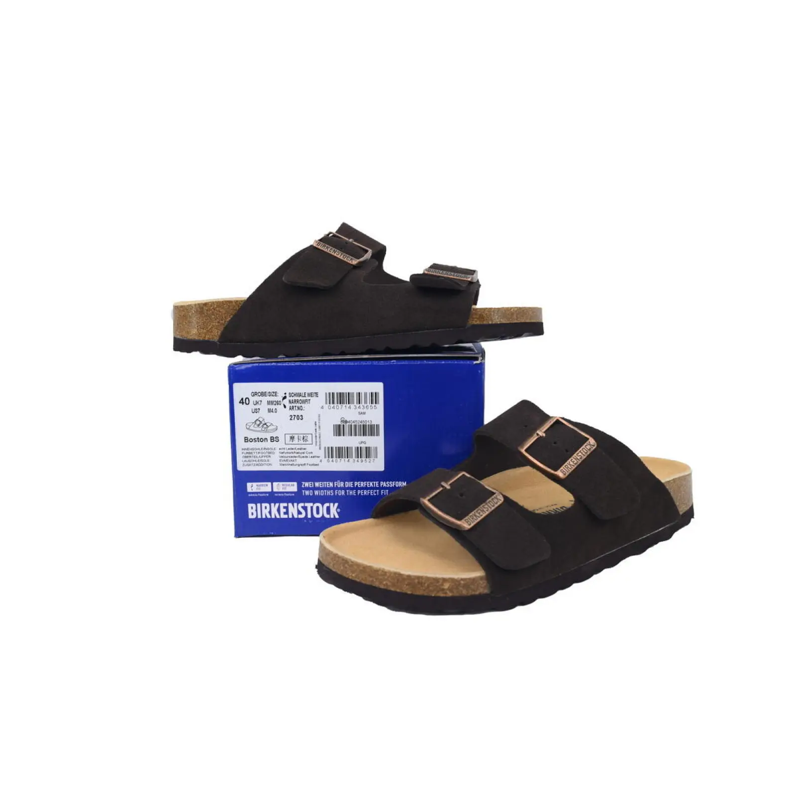 Birkenstock Boston Soft Footbed Mocha Brown