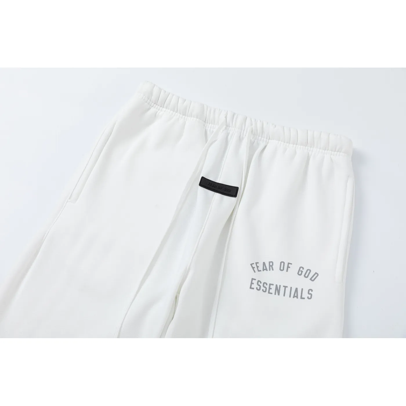 Fear of God Essentials Fleece II Hoodie Sweatpant Set White