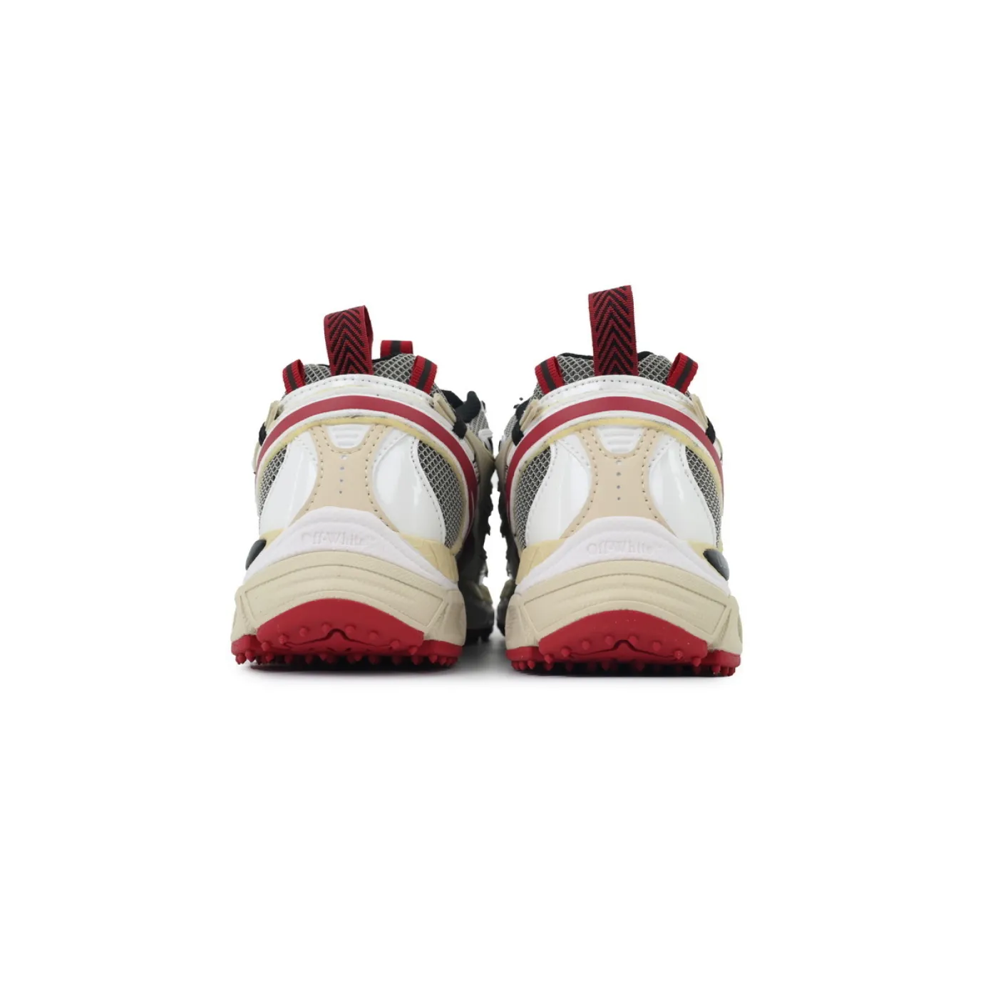 Off-White Be Right Back Khaki Red OMIA295C99 FAB000 0032