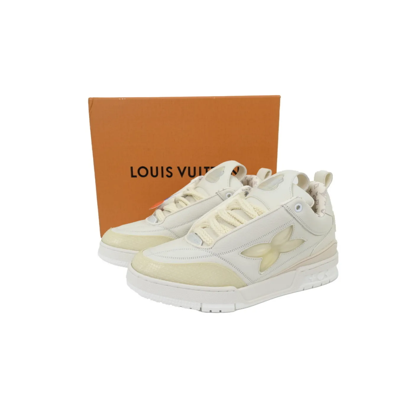 Louis Vuitton LV Skate Sneaker All White