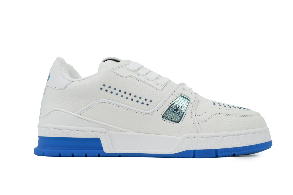 Louis Vuitton Trainer Sea Blue Rivet