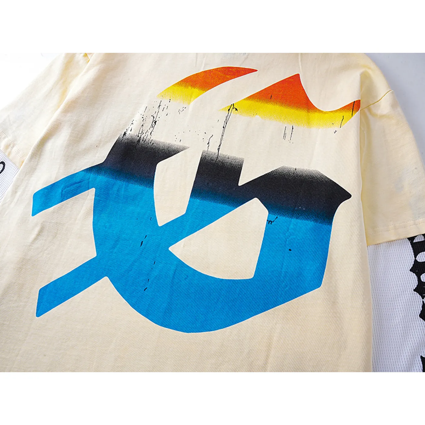 Godspeed Artificial Love Layered T-shirt Bone