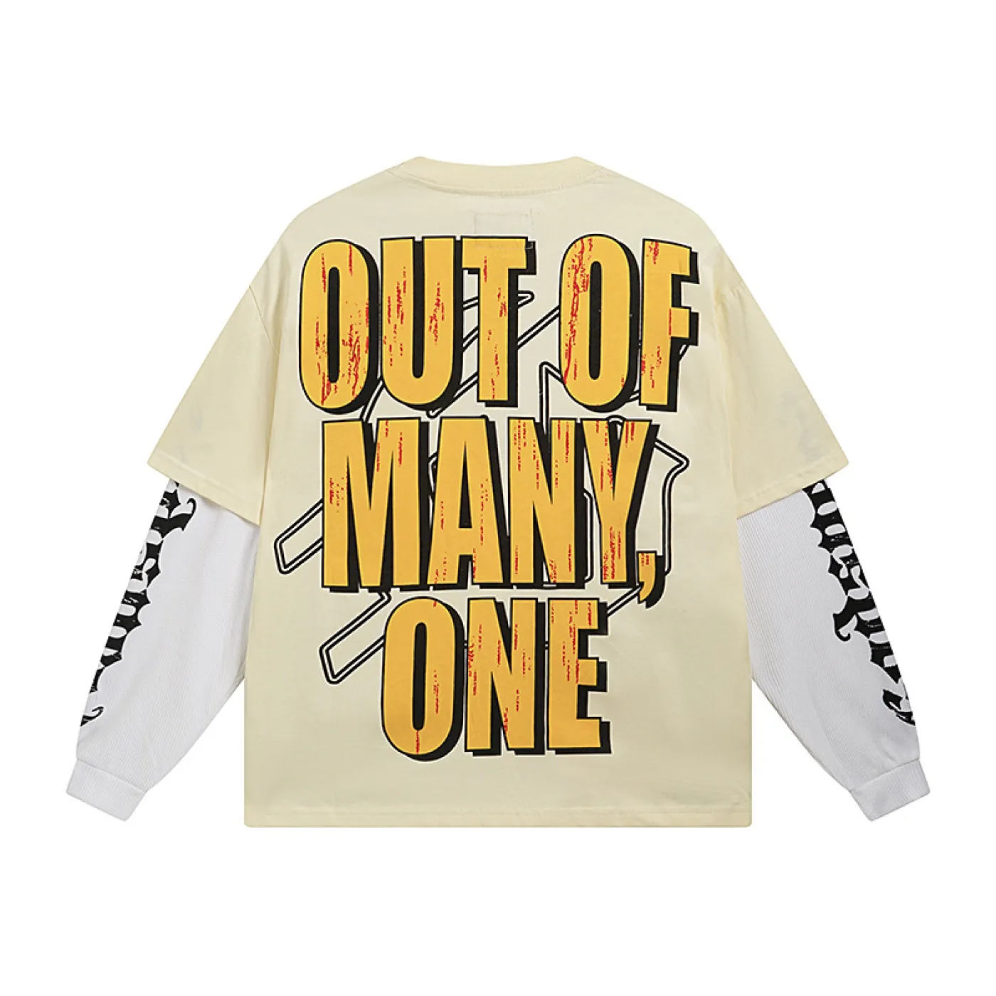 Godspeed Chosen One Layered T-Shirt Bone