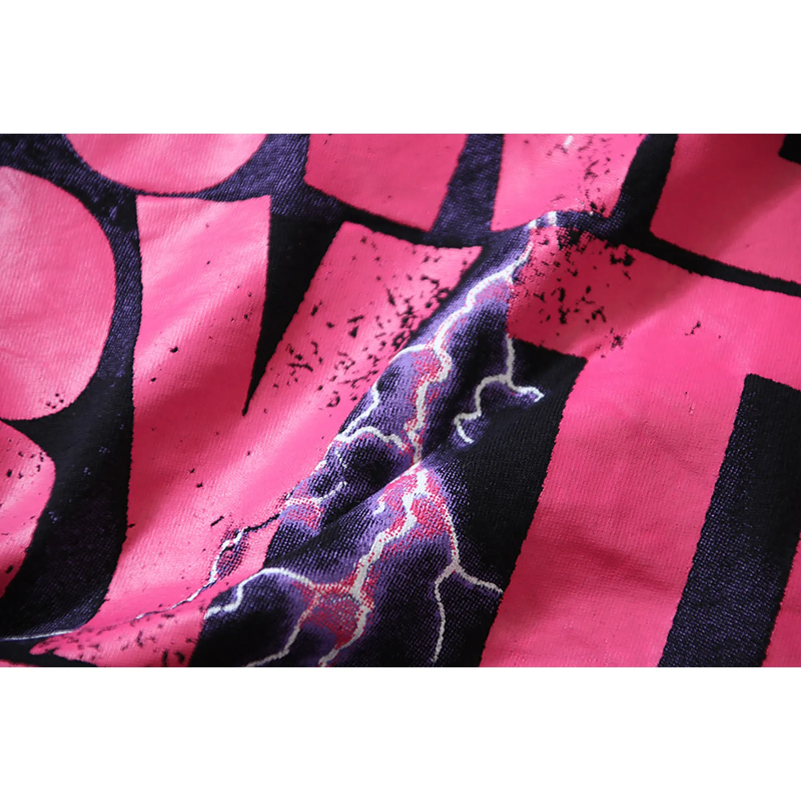 Hellstar Powered By The Star T-Shirt Black Purple