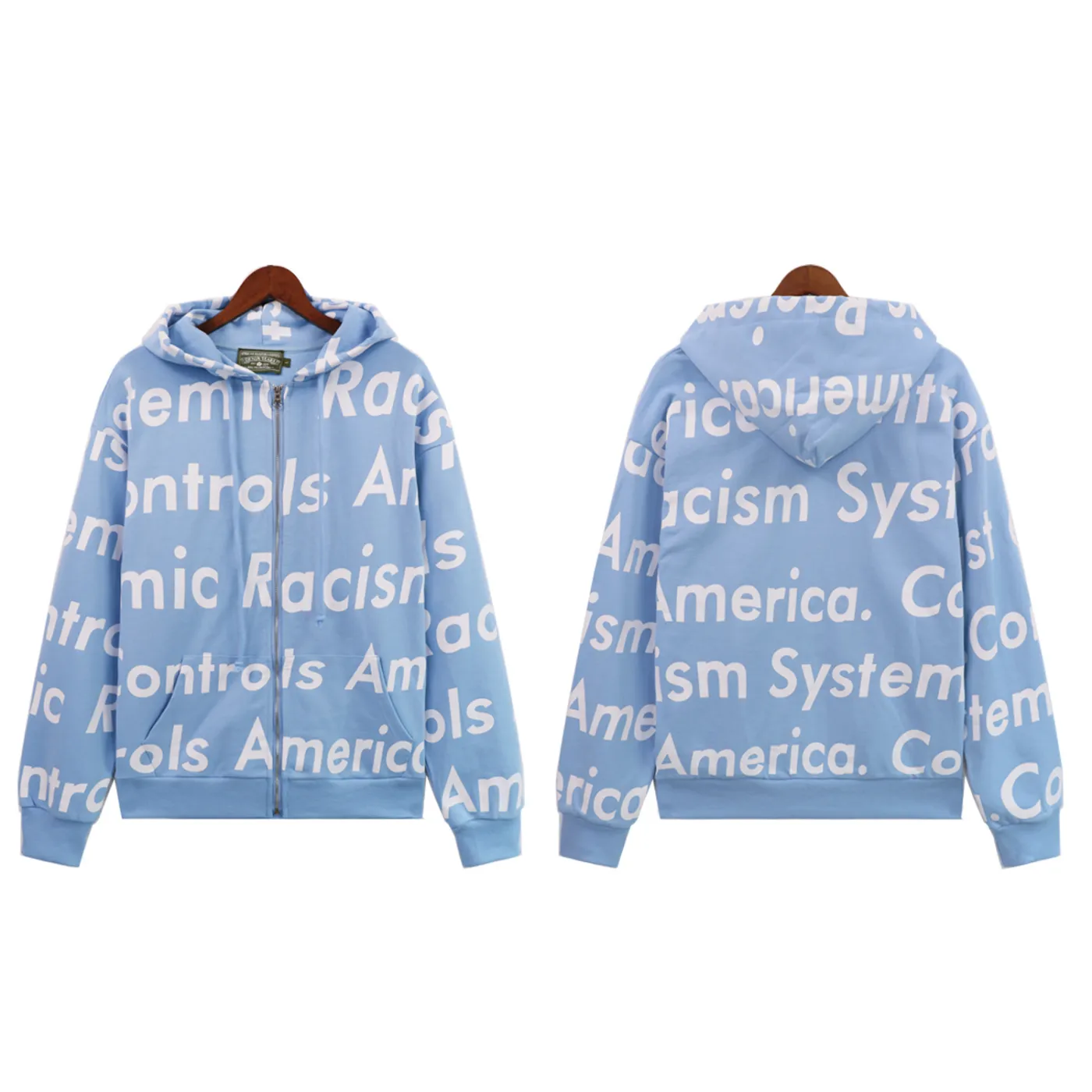 Denim Tears x Arthur Jafa Systemic Racism Controls America Hoodie