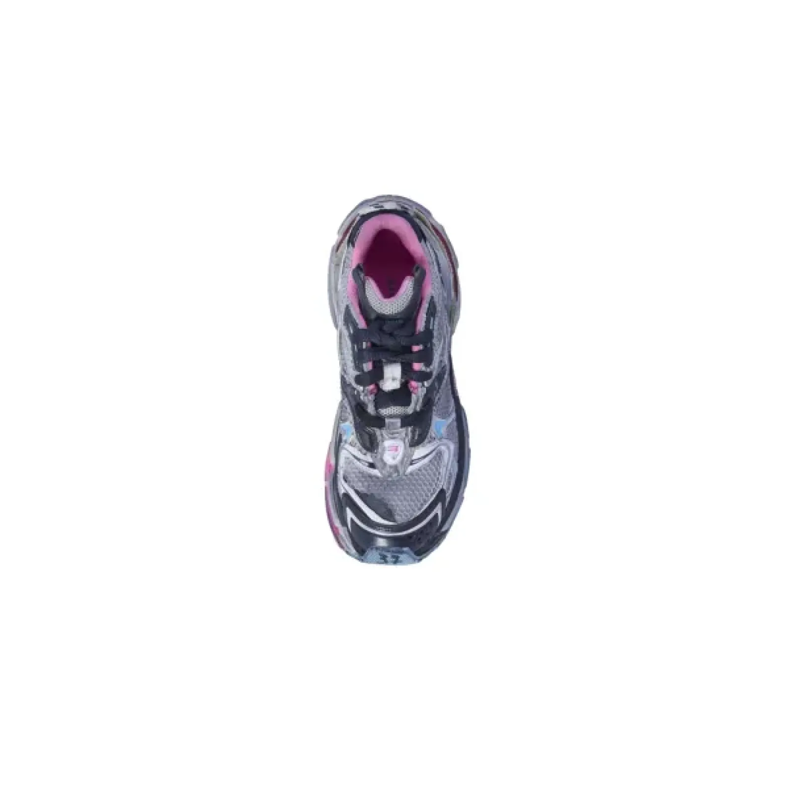 Balenciaga Runner Low Top Sneakers Pink Gray Blue 779064 W3RXP 1045