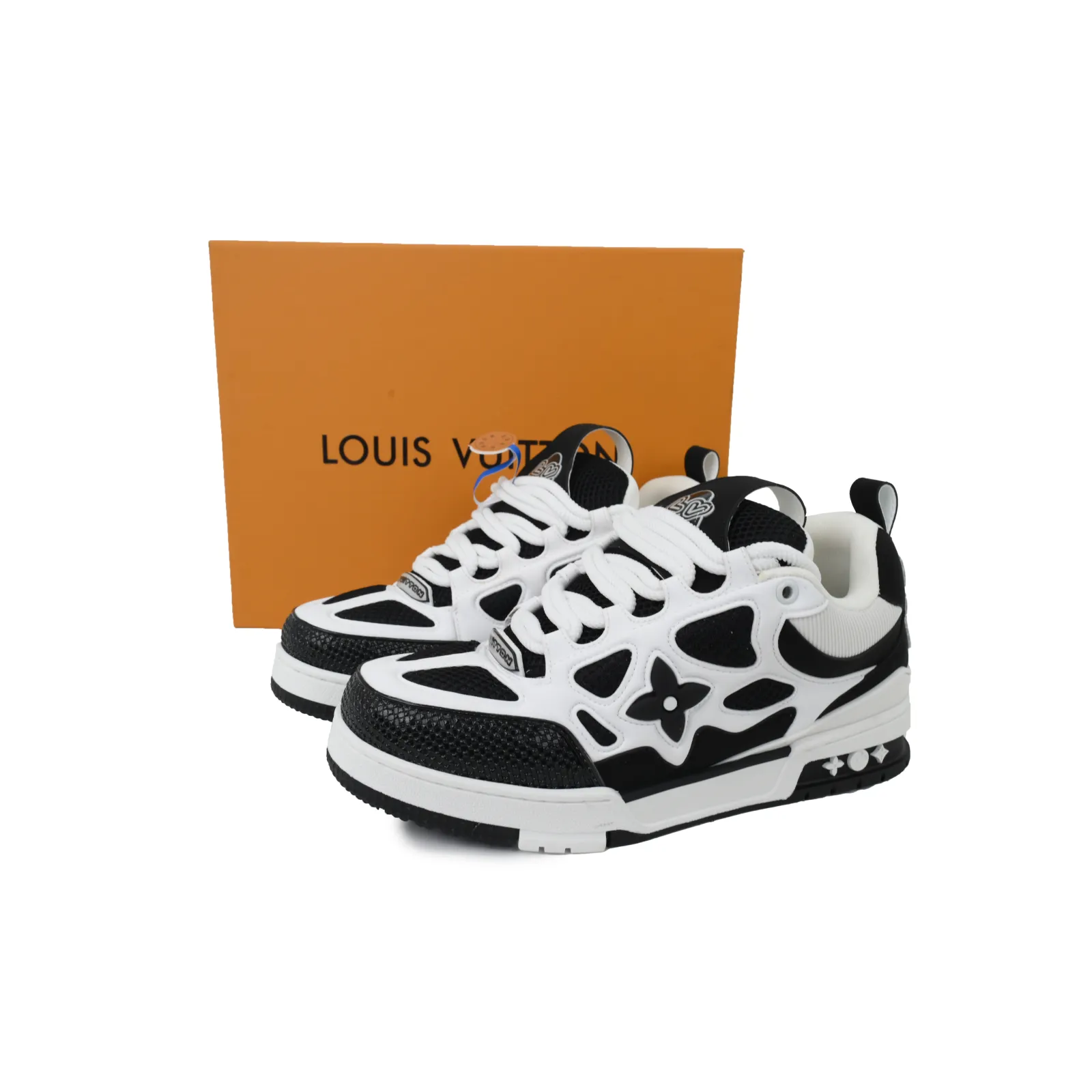 Louis Vuitton LV Skate Sneaker Black And White