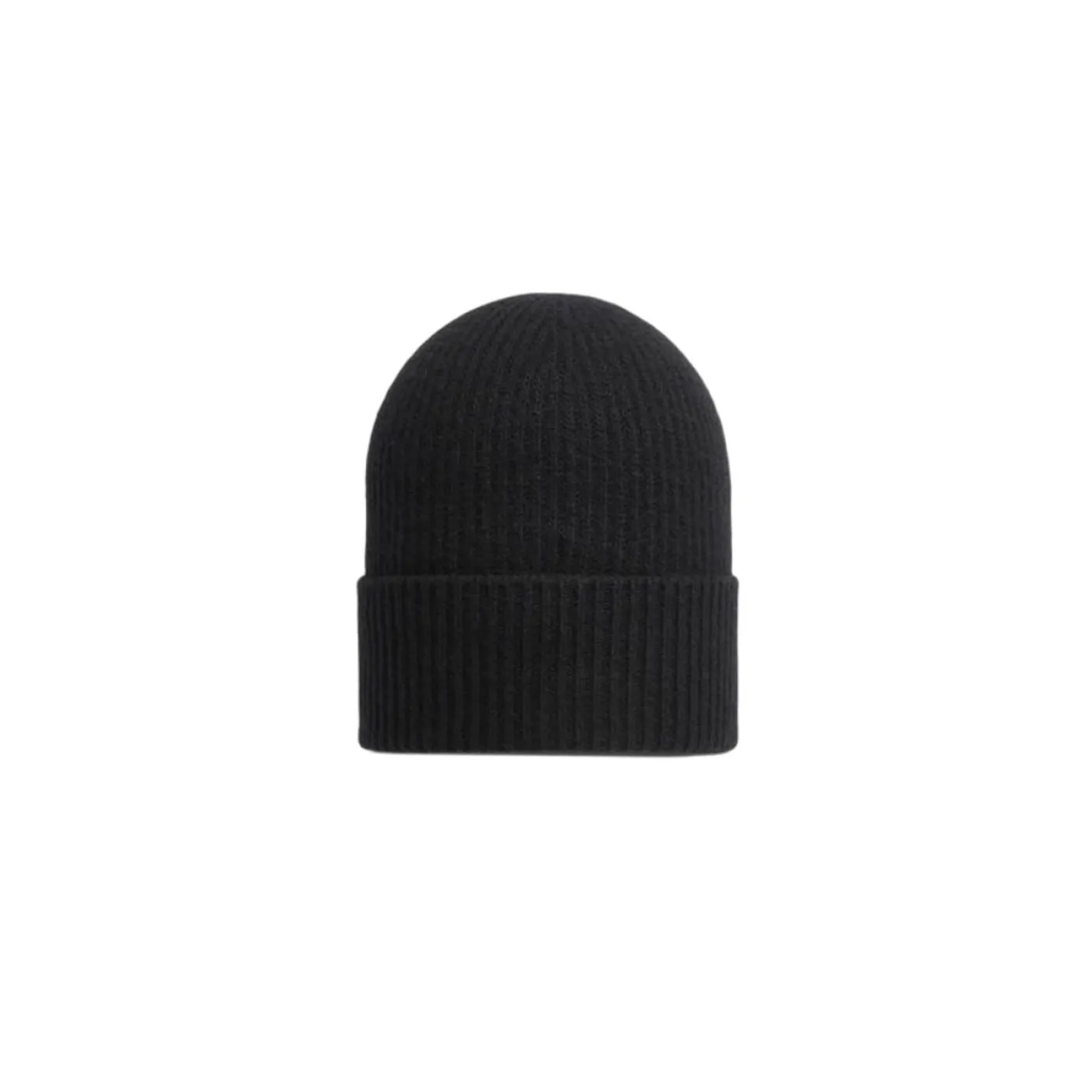 Moncler Cashmere Wool Beanie Black