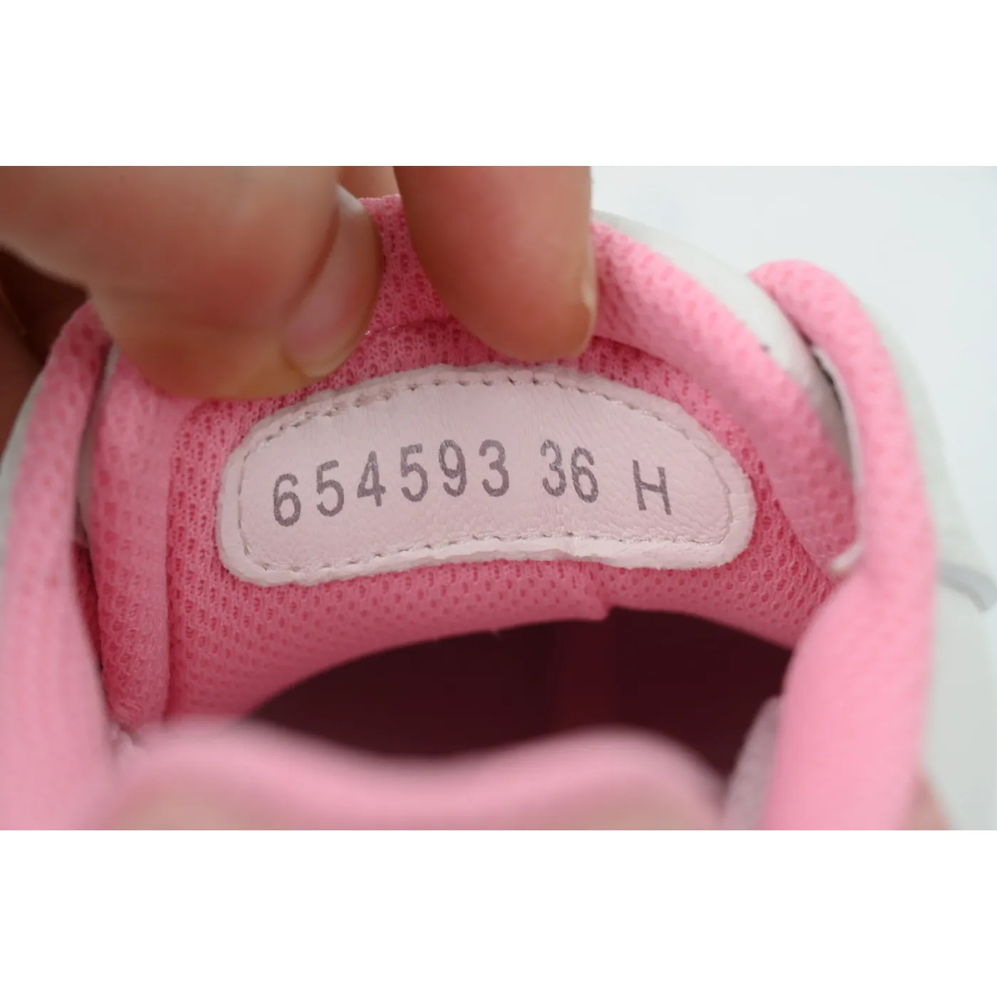 Alexander McQueen Sneaker Pink Tail