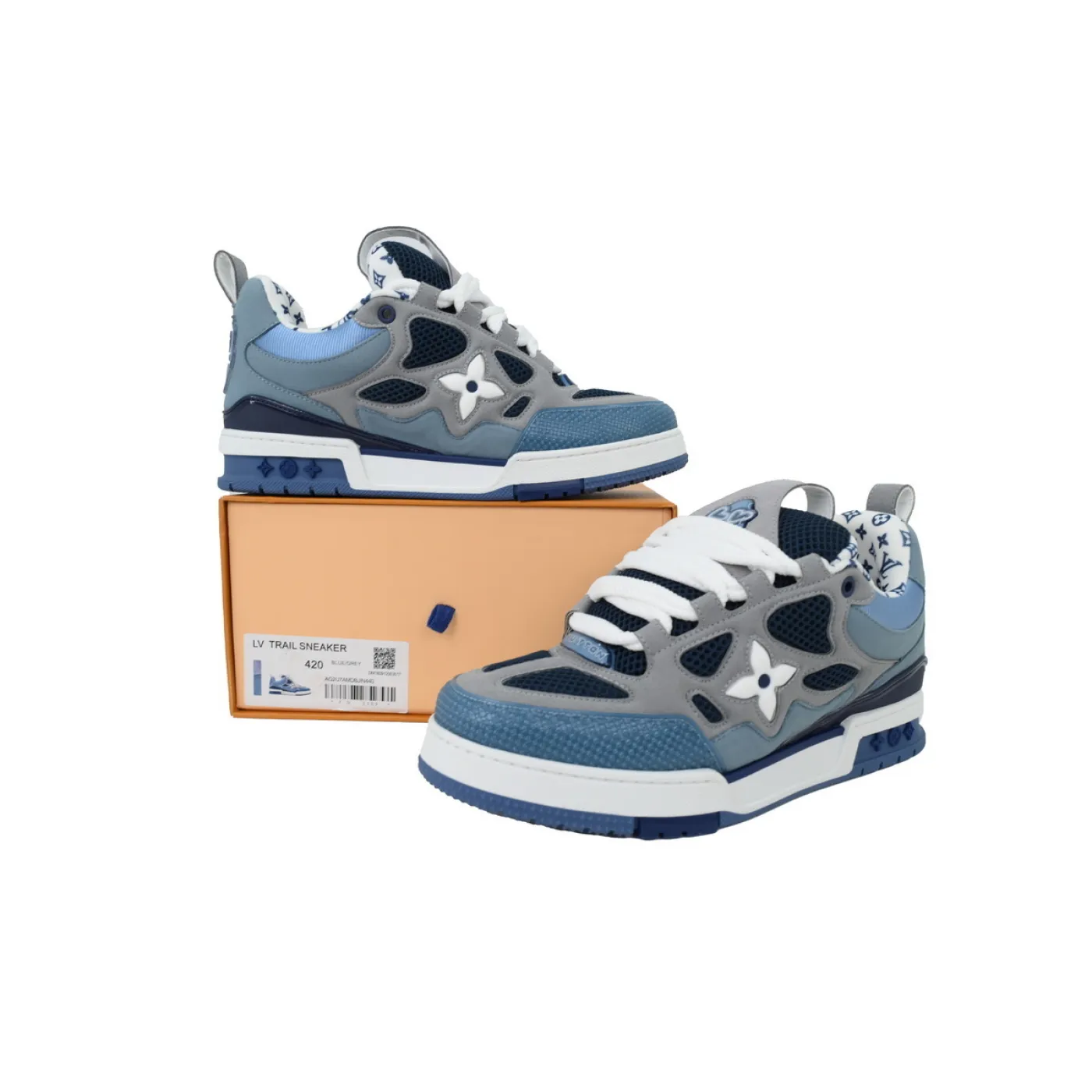 Louis Vuitton LV Skate Slate Blue