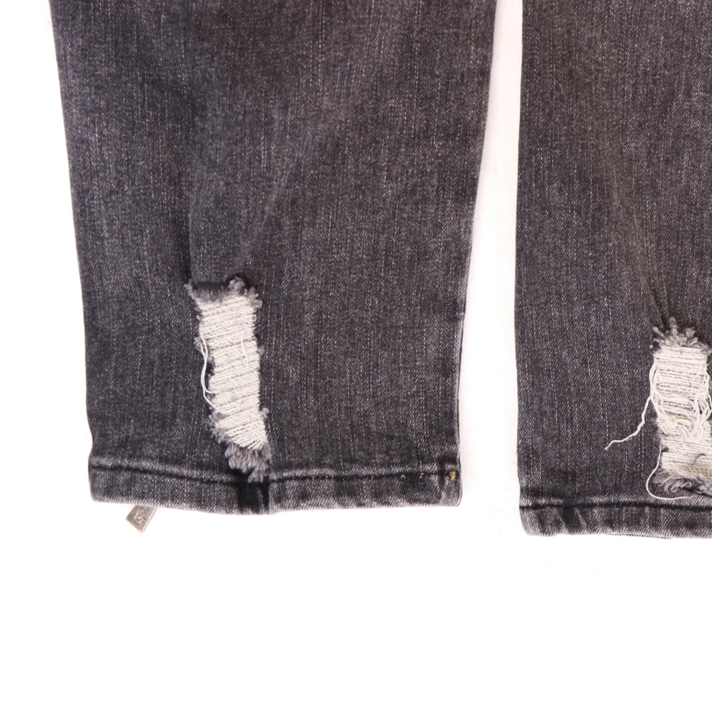 Godspeed Embroidered Multi-Pocket Jeans Smoky Gray