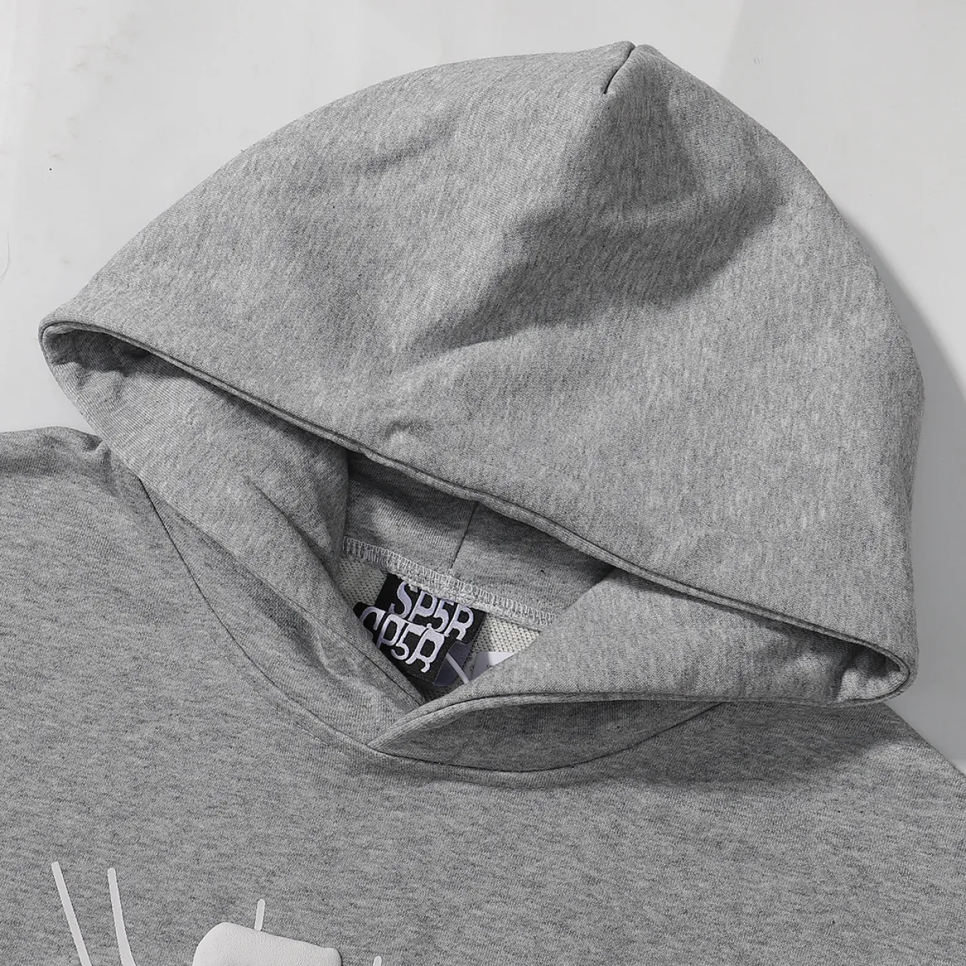 Sp5der OG Web Hoodie & Sweatpant Set Grey