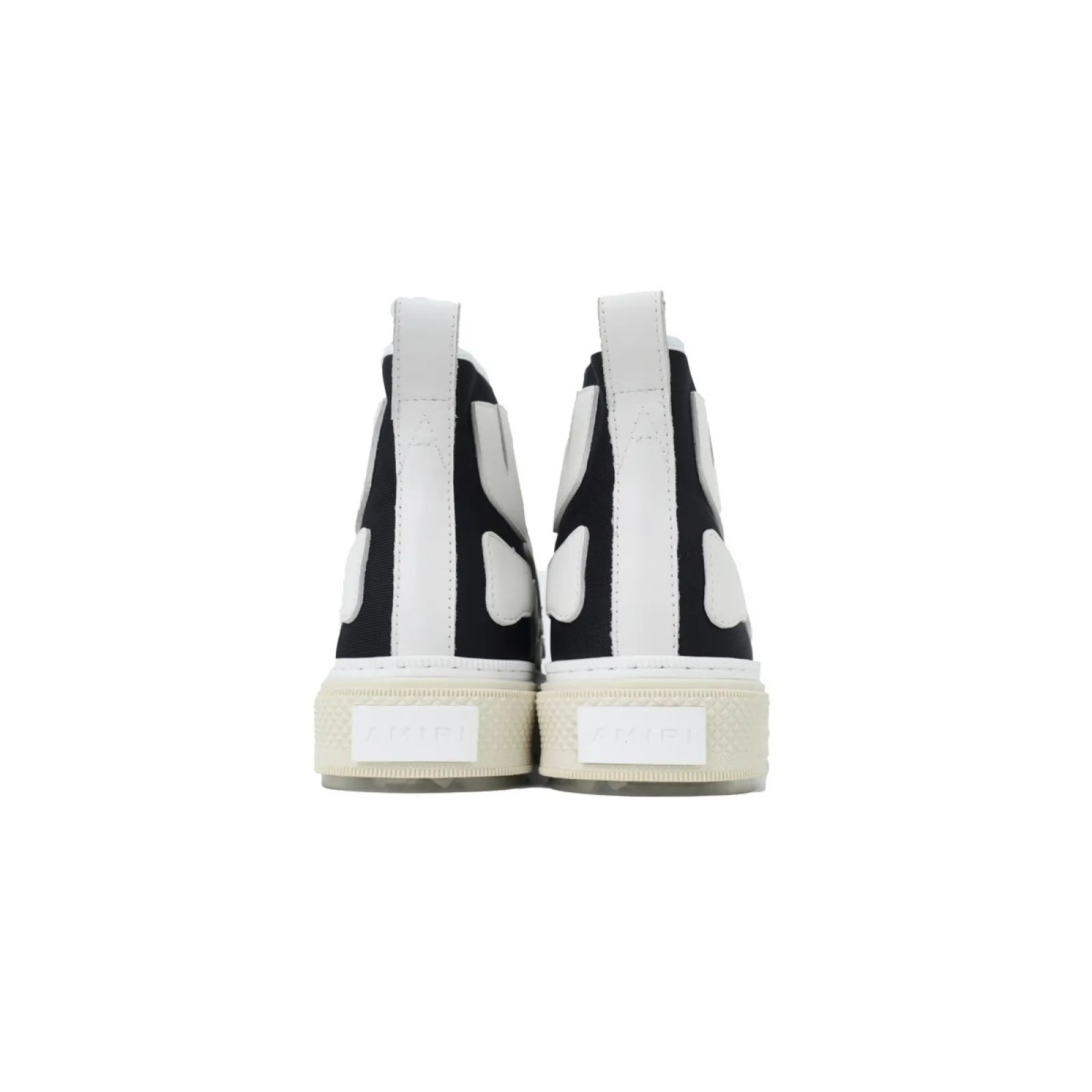 AMIRI SKEL COURT HI Black And White