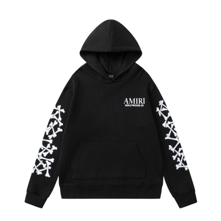 Amiri Bones Stacked Hoodie