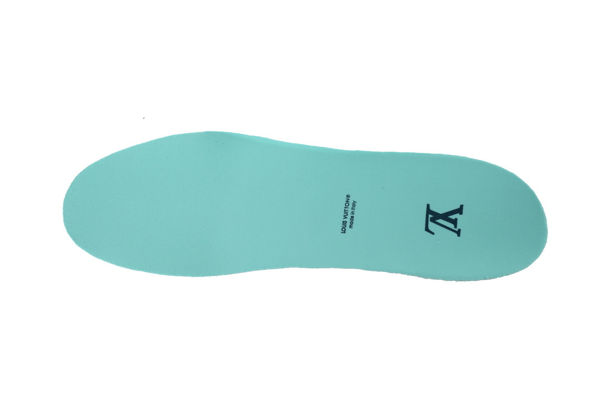 Louis Vuitton LV Trainer Camouflage Blue