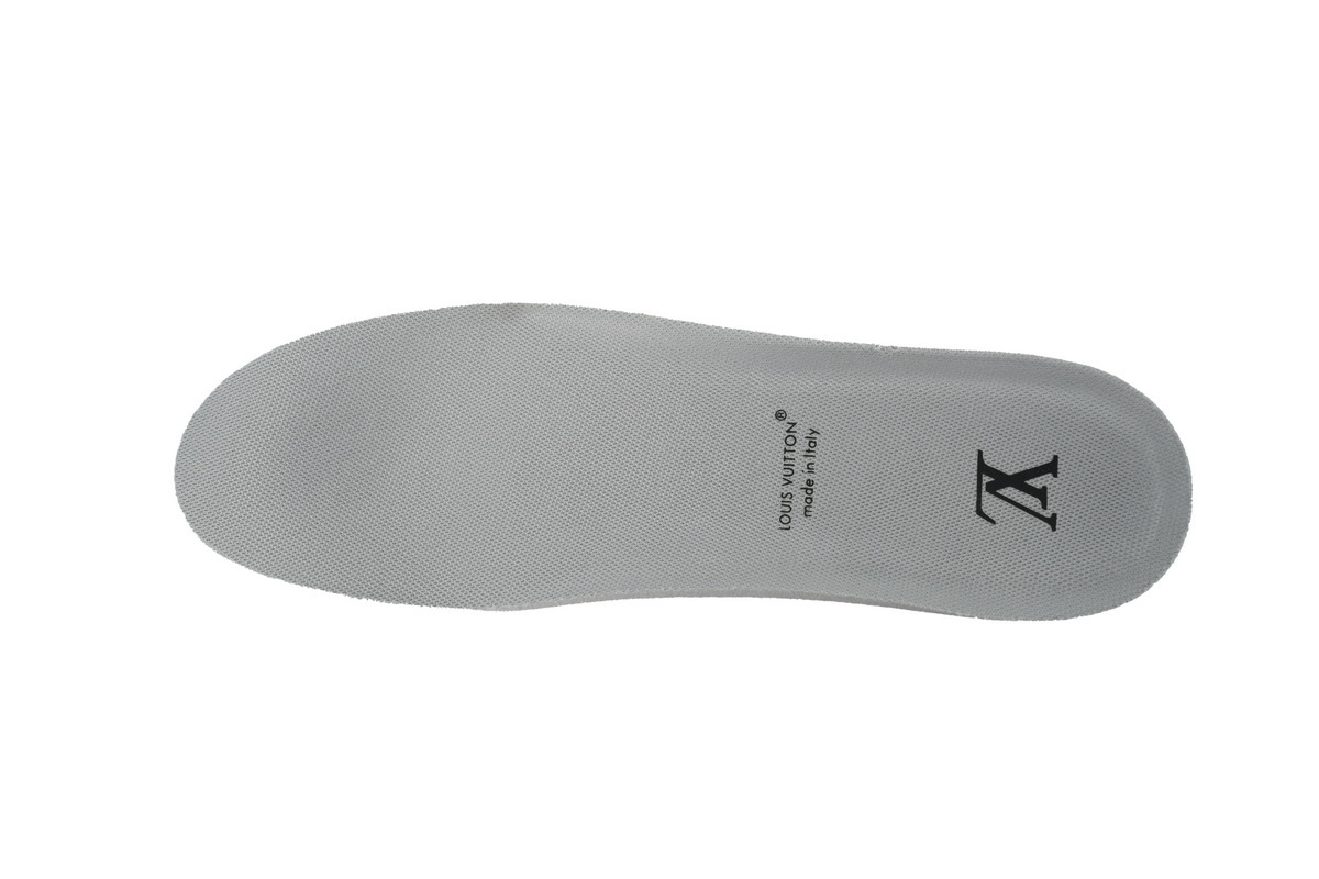 Louis Vuitton LV Trainer Monogram strap Black White Green