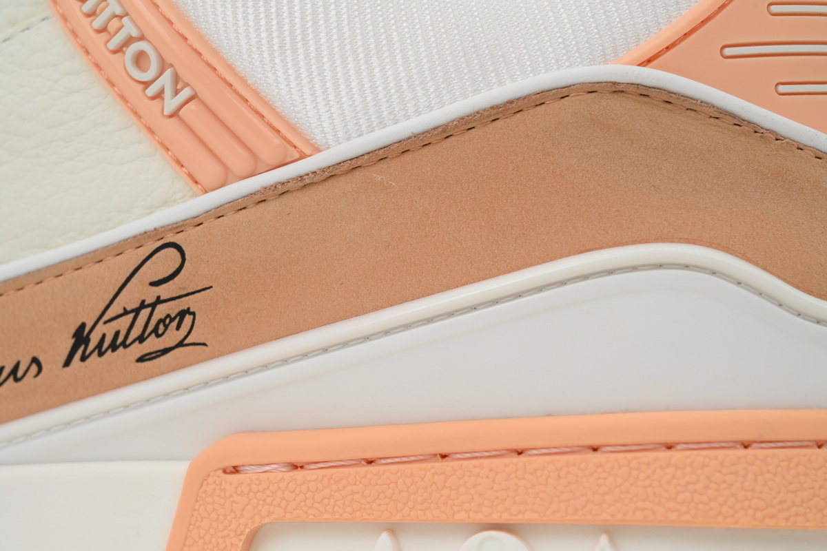 Louis Vuitton LV Trainer Pink White