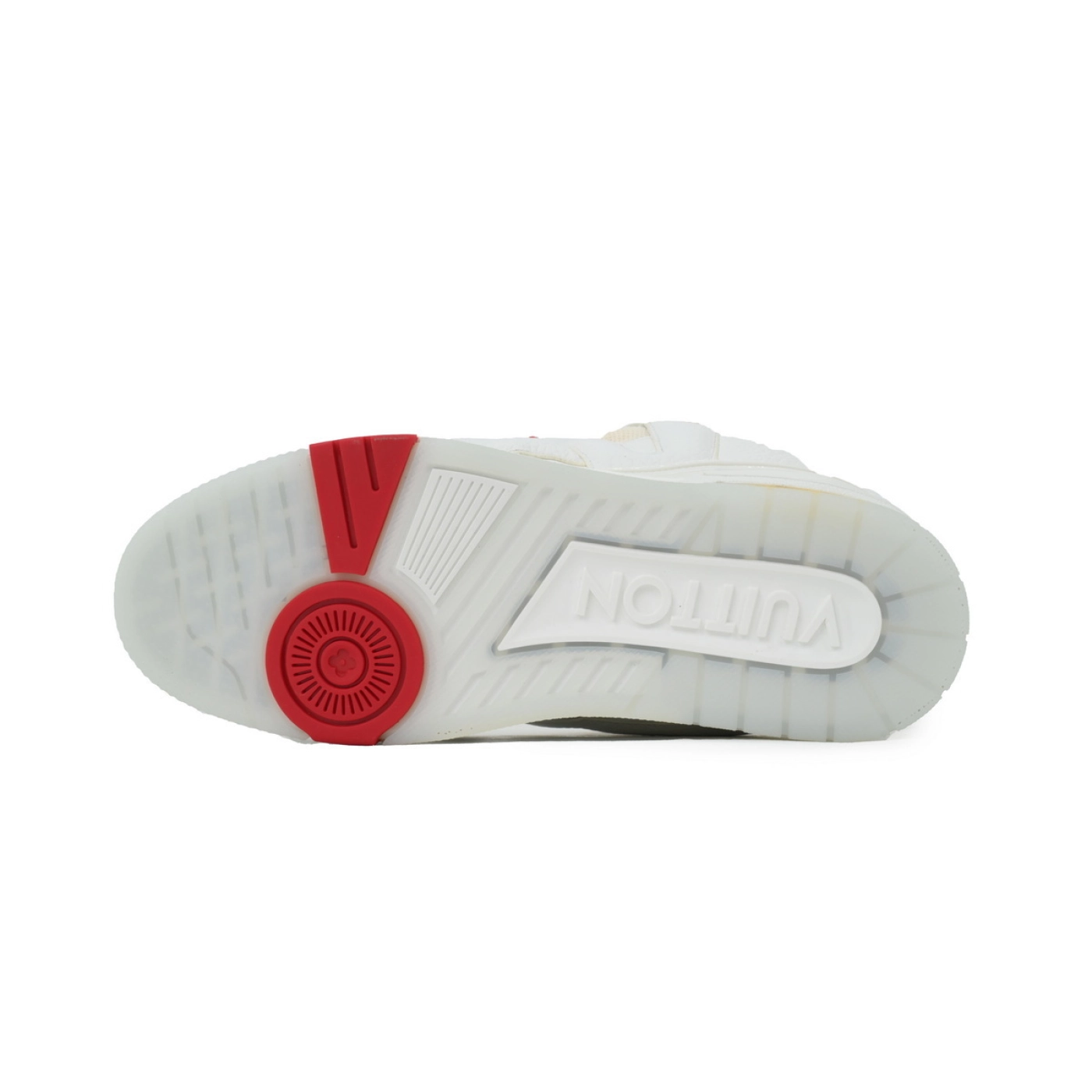 Louis Vuitton LV Skate Sneaker White And Red Flowers