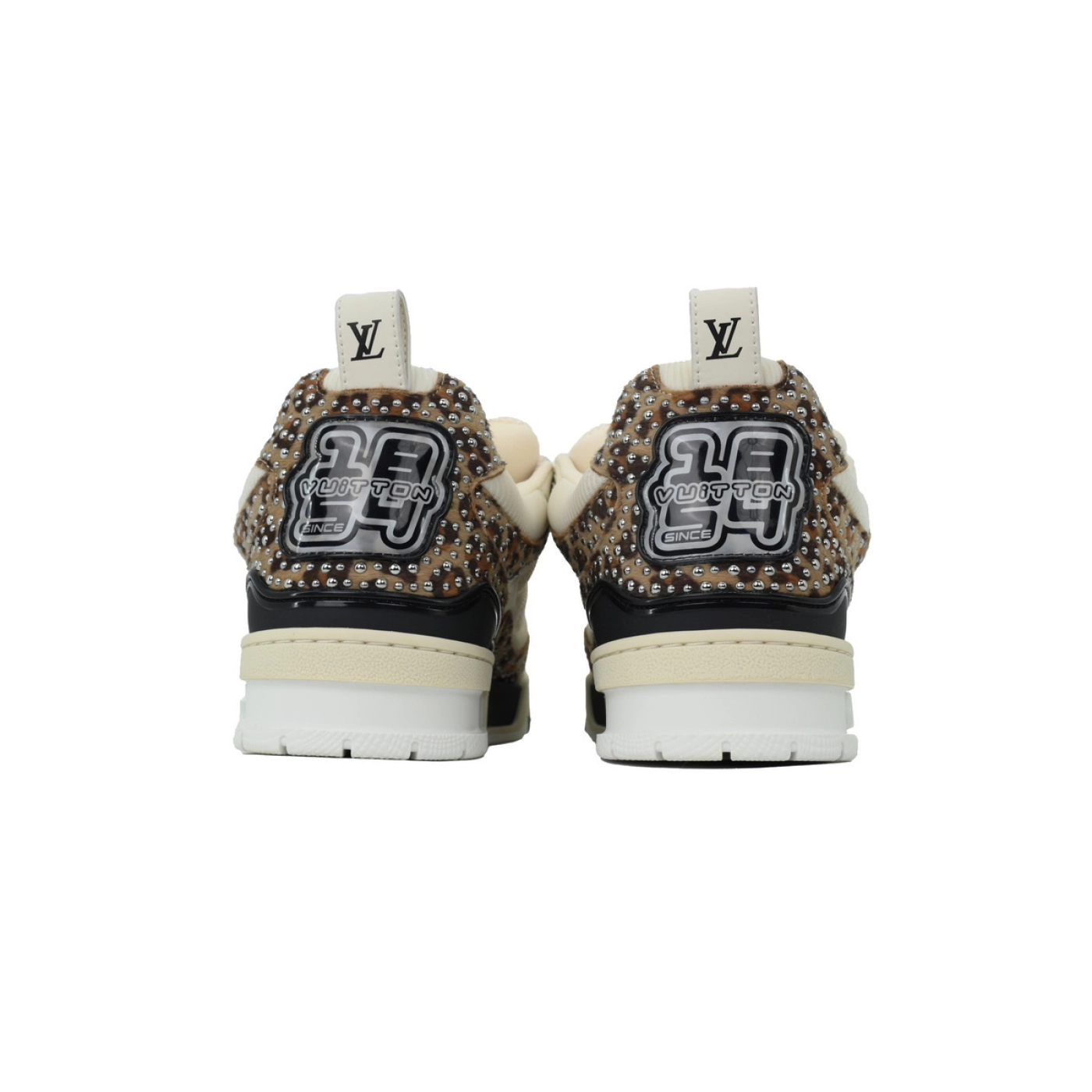 Louis Vuitton LV Skate Sneaker White Coffee Diamond