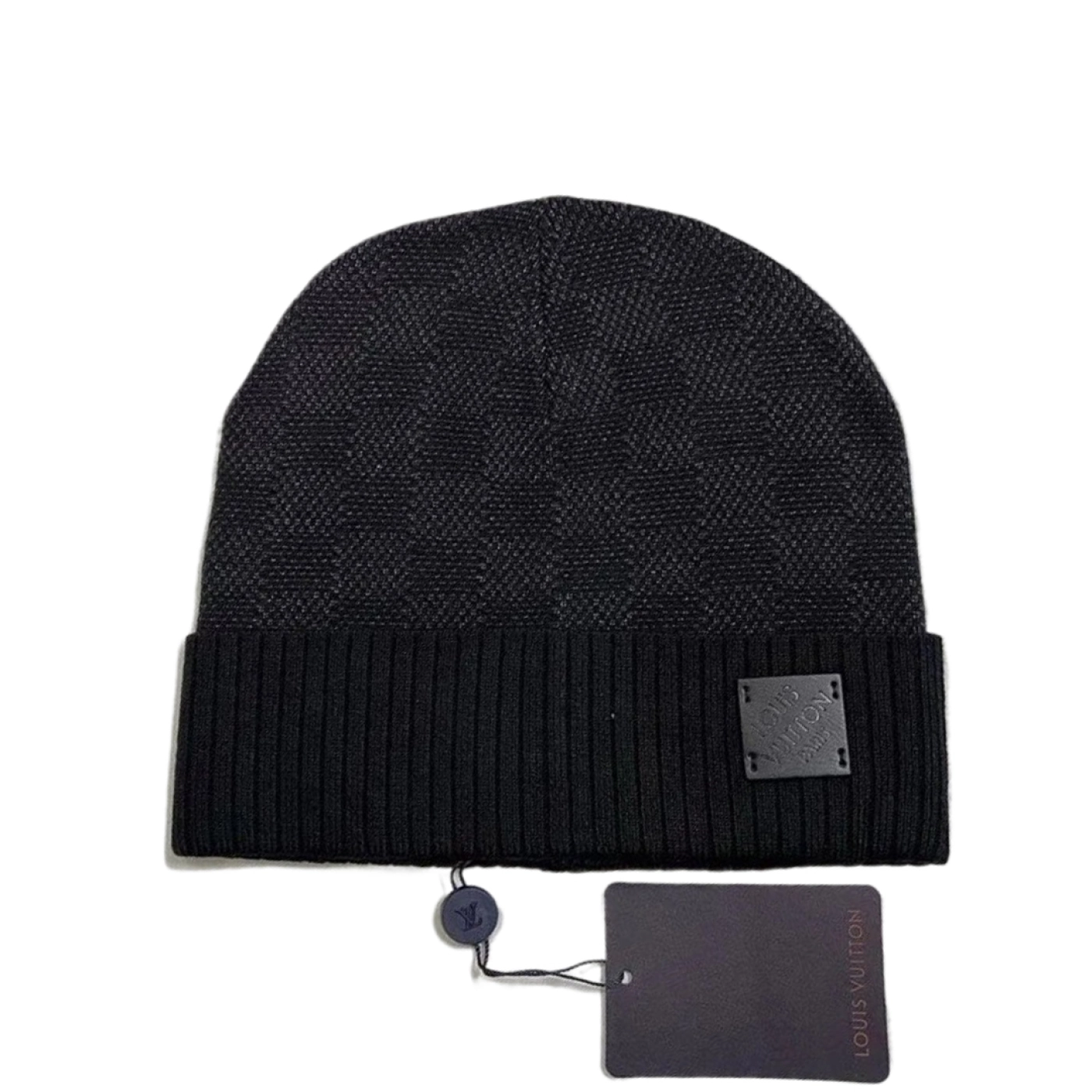 Louis Vuitton Petit Damier Beanie Black