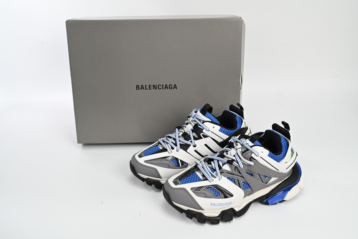 Balenciaga Track Tess S Black Black Grey White Blue 542436 W3SR6 2501
