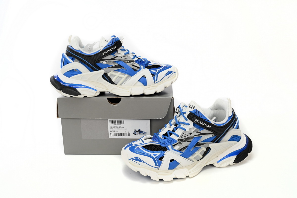Balenciaga Track 2 Sneaker Blue White 568614 W3AE2 4191